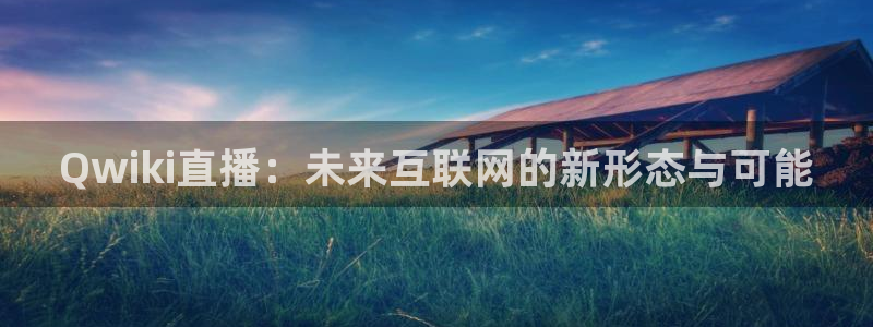 Qwiki直播：未来互联网的新形态与可能